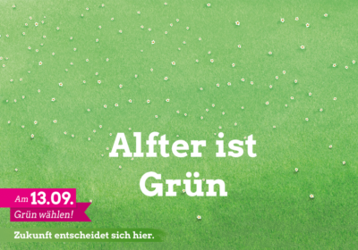 Alfter ist grün