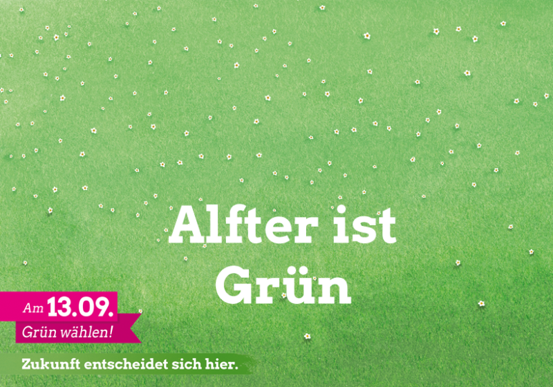 Alfter ist grün