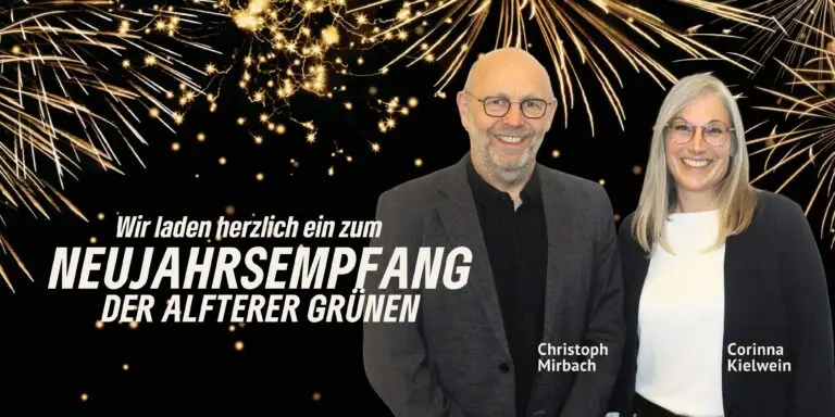 Neujahrsempfang der Alfterer Grünen 2026 – Offene Einladung