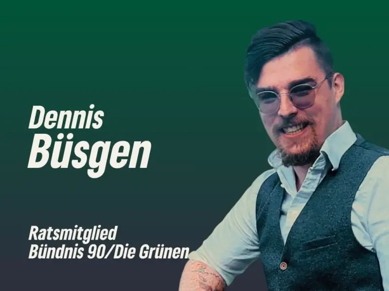 Dennis Büsgen - Ratsmitglied - Bündnis 90 / Die Grünen Alfter - Rat der Gemeinde Alfter
